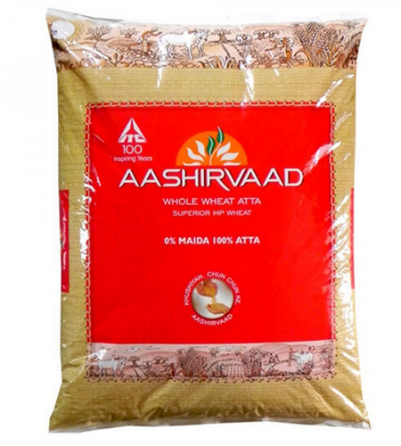 Atta Aashirvaad 10 kg (Whole Wheat Flour/India)