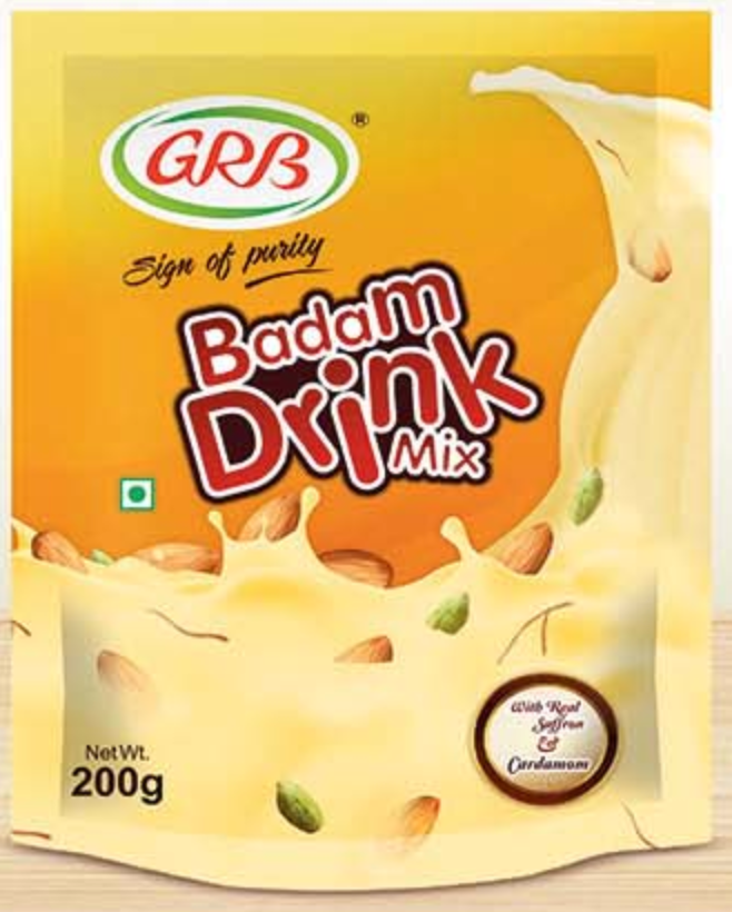 GRB Badam Milk Mix 200gm